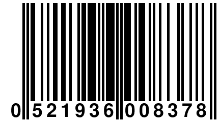 0 521936 008378