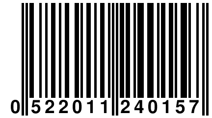 0 522011 240157