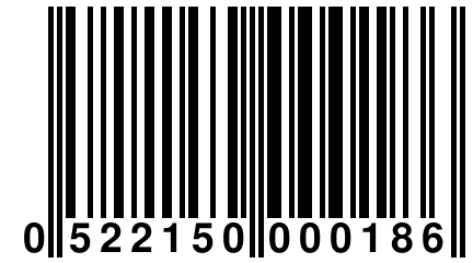 0 522150 000186