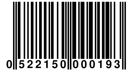 0 522150 000193