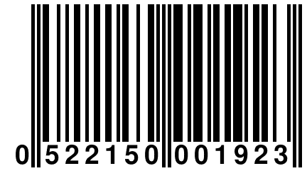 0 522150 001923