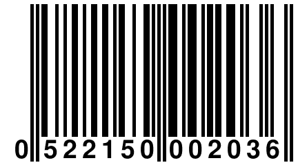 0 522150 002036