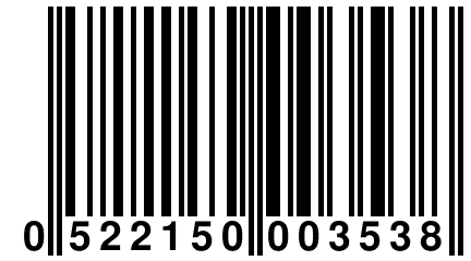 0 522150 003538