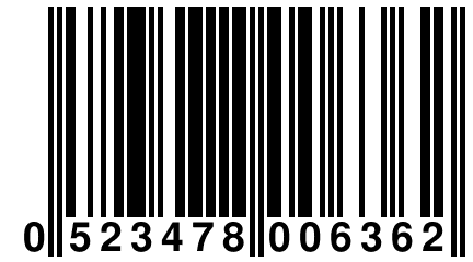 0 523478 006362