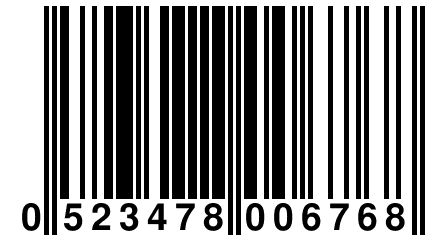 0 523478 006768