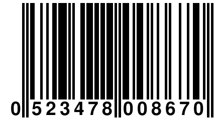 0 523478 008670