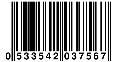 0 533542 037567