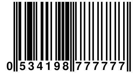 0 534198 777777