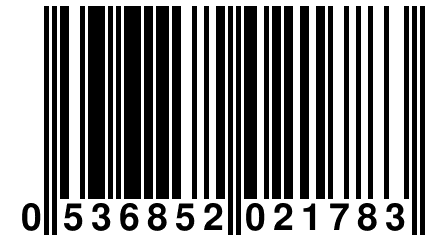 0 536852 021783