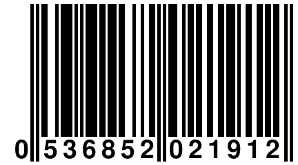 0 536852 021912