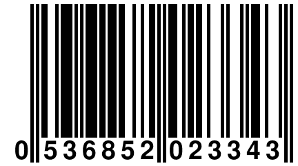 0 536852 023343