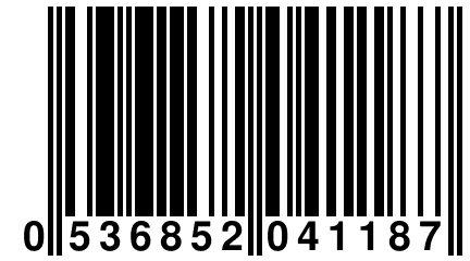 0 536852 041187