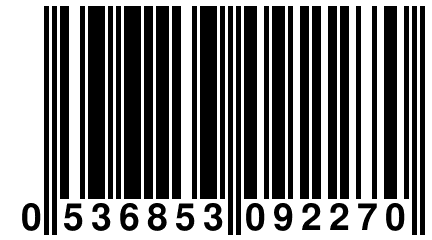 0 536853 092270