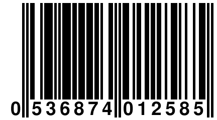 0 536874 012585