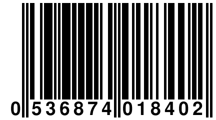 0 536874 018402