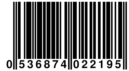 0 536874 022195