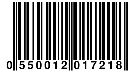 0 550012 017218