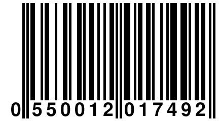 0 550012 017492