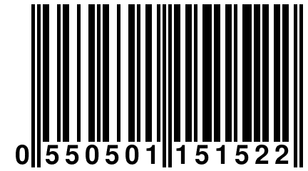 0 550501 151522