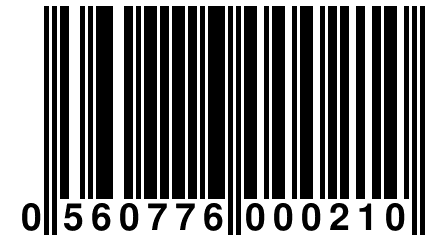 0 560776 000210