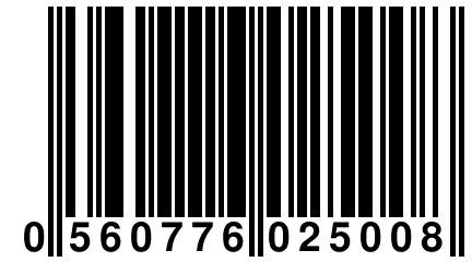 0 560776 025008