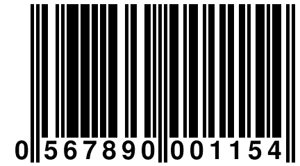 0 567890 001154