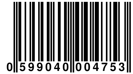 0 599040 004753