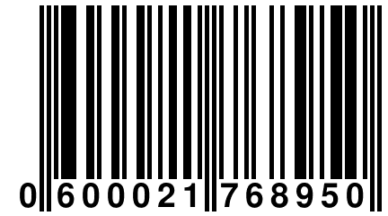 0 600021 768950