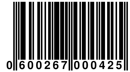 0 600267 000425