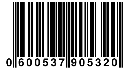 0 600537 905320