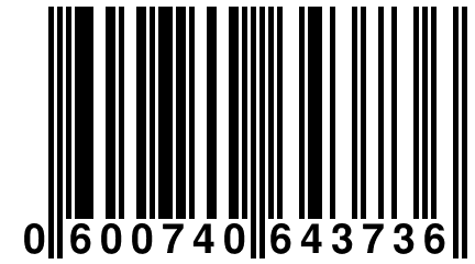 0 600740 643736