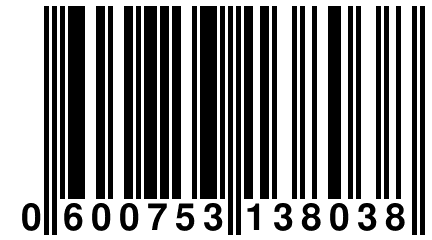 0 600753 138038