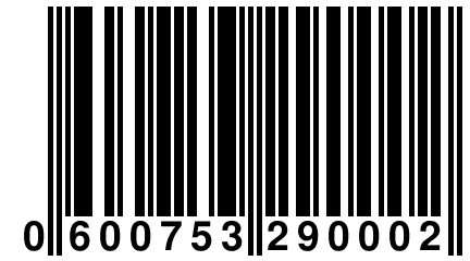 0 600753 290002