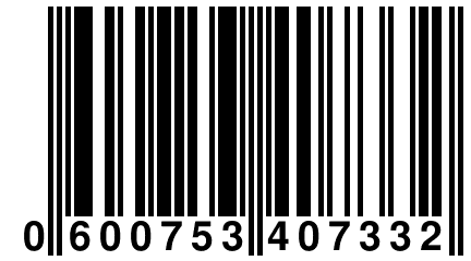 0 600753 407332