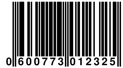 0 600773 012325