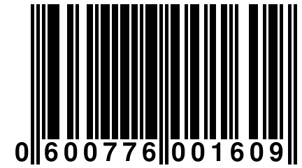 0 600776 001609