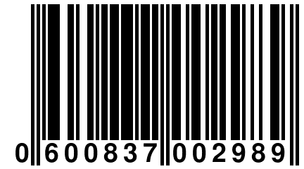 0 600837 002989