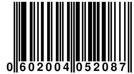 0 602004 052087