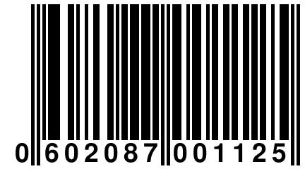 0 602087 001125