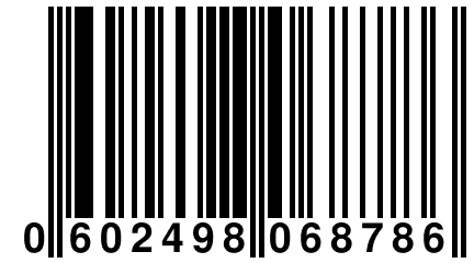 0 602498 068786