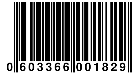 0 603366 001829