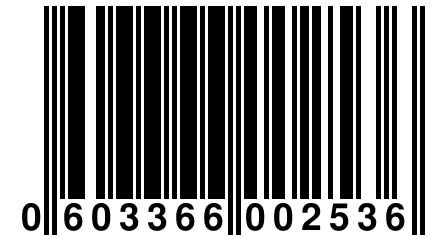 0 603366 002536