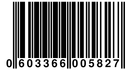 0 603366 005827