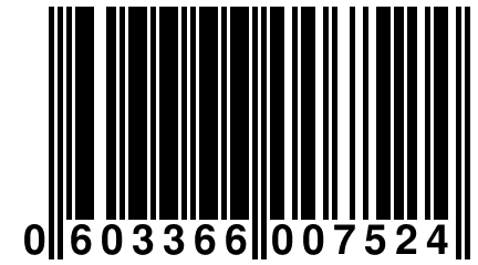 0 603366 007524