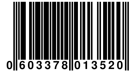 0 603378 013520