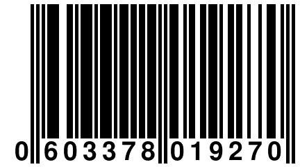 0 603378 019270