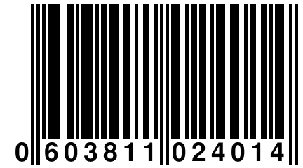 0 603811 024014