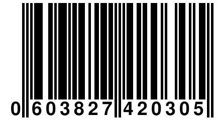 0 603827 420305