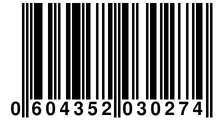 0 604352 030274