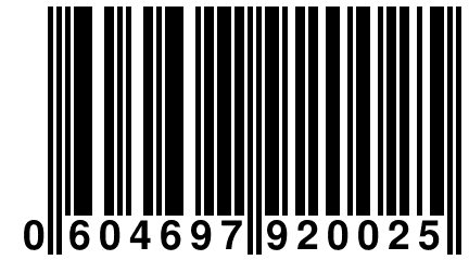 0 604697 920025